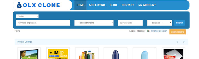 OLX Clone Script - OLX Classifieds Clone